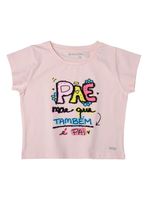 Polera Niña Manga Corta con Estampado