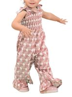 Enterito Largo Tela Bebé Niña Calce Palazzo