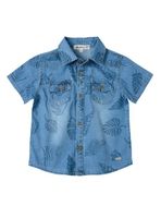 Camisa Body Mezclilla Liviana Bebé Niño