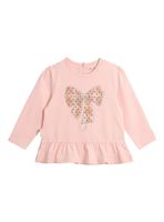 Polera Manga Larga Bebé Niña Cinta