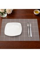 Pack 4 Individuales de mesa Nautica Home 45x30cm café a cuadros
