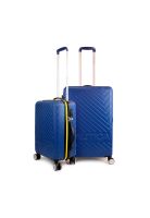 Pack 2 maletas Nautica S+M Bahamas 10kg y 20kg azul