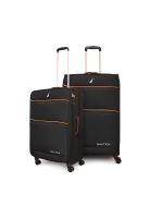 Pack 2 maletas de tela M+L Nautica Lisboa 20k y 23k negra