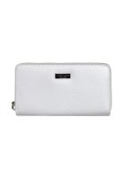 Billetera mujer Bessie plateada Kenneth Cole