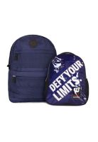 Pack 2 mochilas Wilson Kansas + Logan azul
