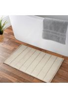 Alfombra de baño Nautica Home 40x60cm coralina ultra suave marfil