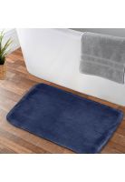 Alfombra de Baño Nautica Home flannel 40x60cm antideslizante azul marino