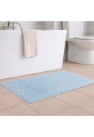 Toalla de piso SAVOY Nautica Home algodón premium  50x80 cm celeste