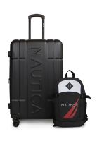 Pack Maleta grande 23k Amsterdam negra + Mochila Atlas Nautica