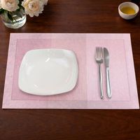Pack 2 Individuales de mesa Nautica Home 45x30cm degrade rosa
