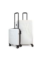 Pack 2 Maletas Donna Karan Luxe S 10kg + L 23kg blanco DKNY