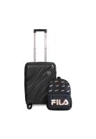 Pack Maleta cabina S Lola 10kg + Mochila Urbanix Fila 10lts negro-rose gold