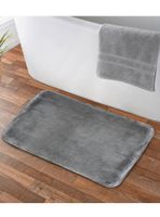 Alfombra de Baño Nautica Home flannel 40x60cm antideslizante gris
