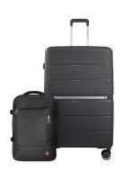 Pack Maleta grande 23kg + Mochila Viral de viaje con usb Swiss Bag