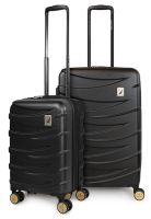 Pack 2 maletas S+M Mónaco de 10 y 20kg negra Nautica