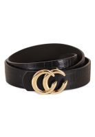 Cinturón mujer Iris negro Carven Paris