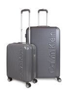 Pack 2 maletas Rome S de cabina 10kg + grande 23kg gris oscuro Calvin Klein