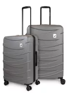 Pack 2 maletas M+L Mónaco de 20 y 23kg gris Nautica