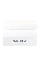 Pack 2 Toallas de Baño VIS Nautica Home 100% algodón suave 76x137cm blanca