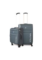 Pack 2 maletas de tela S+M Nautica Munich 10k y 20k gris