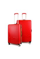 Pack 2 maletas Nautica M+L Bahamas 20kg y 23kg roja