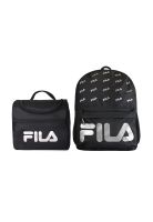 Pack Fila Mochila 16lts Urbanix + Lonchera térmica Bonet negro-silver