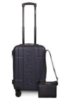 Pack Nautica Maleta cabina Amsterdam azul + Crossbody Leeway