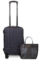 Pack Nautica Maleta cabina Amsterdam azul + Cartera Leeway