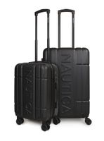 Pack 2 maletas S+M Amsterdam de 10 y 20kg Negra