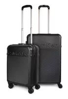 Pack 2 maletas Expression S cabina 10kg + mediana 20kg negra Calvin Klein