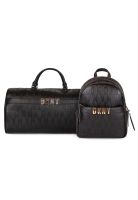 PACK DKNY Bolso + Mochila IMPRESSIONIST negro Donna Karan