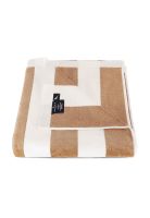 Toalla de playa Nautica Home 100% Algodón 163x81 diseño rayas beige