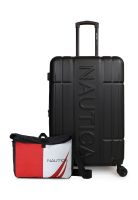 Pack Maleta grande 23k Amsterdam negra + Bolso Cetus Nautica