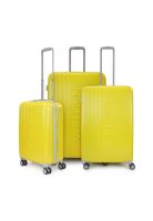 Set de 3 maletas S+M+L Nautica Sumer amarillo