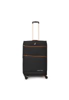 Maleta de tela mediana Nautica Lisboa 20kg negra