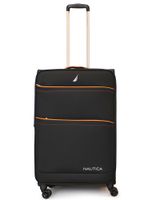 Maleta de tela mediana Nautica Lisboa 20kg negra