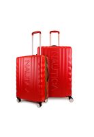 Pack 2 maletas Nautica M+L Polonia 20kg y 23kg roja