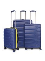 Set 3 maletas S+M+L Ibiza Azul