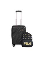 Pack Maleta cabina S Lola 10kg + Mochila Urbanix Fila 10lts negro-gold