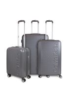 Set 3 maletas Rome cabina+mediana+grande gris oscuro Calvin Klein