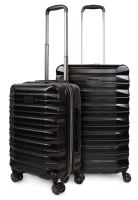 Pack 2 maletas S+M Rocky negra Penguin