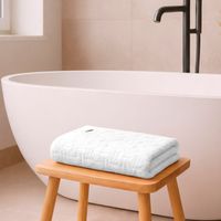 Toalla de Baño Cuerpo SAVOY Nautica Home 76x137cm 100% algodón ultra suave blanca