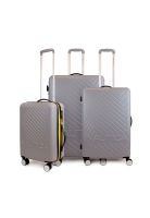 Set de 3 maletas S+M+Nautica Bahamas gris