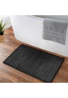 Alfombra de baño Nautica Home 40x60cm coralina ultra suave negro