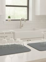 Set de 2 Tapetes de secado Nautica Home alta absorción gris