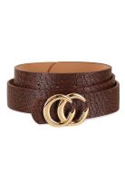 Cinturón mujer Iris café Carven Paris