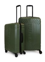 Pack 2 maletas M+L Nautica San Blas 20k  y  23K verde