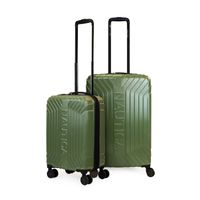 Pack 2 maletas S+M Nautica San Blas 10k y 20k verde