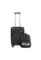 Pack Maleta cabina S Lola 10kg + Mochila Urbanix Fila 16lts negro-silver
