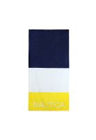 Toalla de playa Nautica Home 100% Algodón 160x80 diseño tricolor